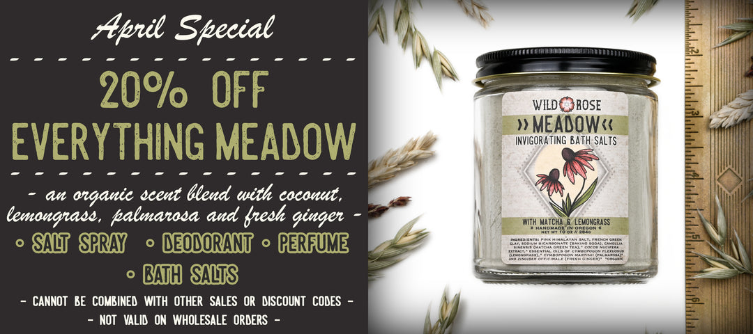 April Special - 20% Off Meadow