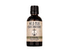 Wild Man Beard Oil Conditioner Cove scent in 50ml amber glass bottle on a white background.