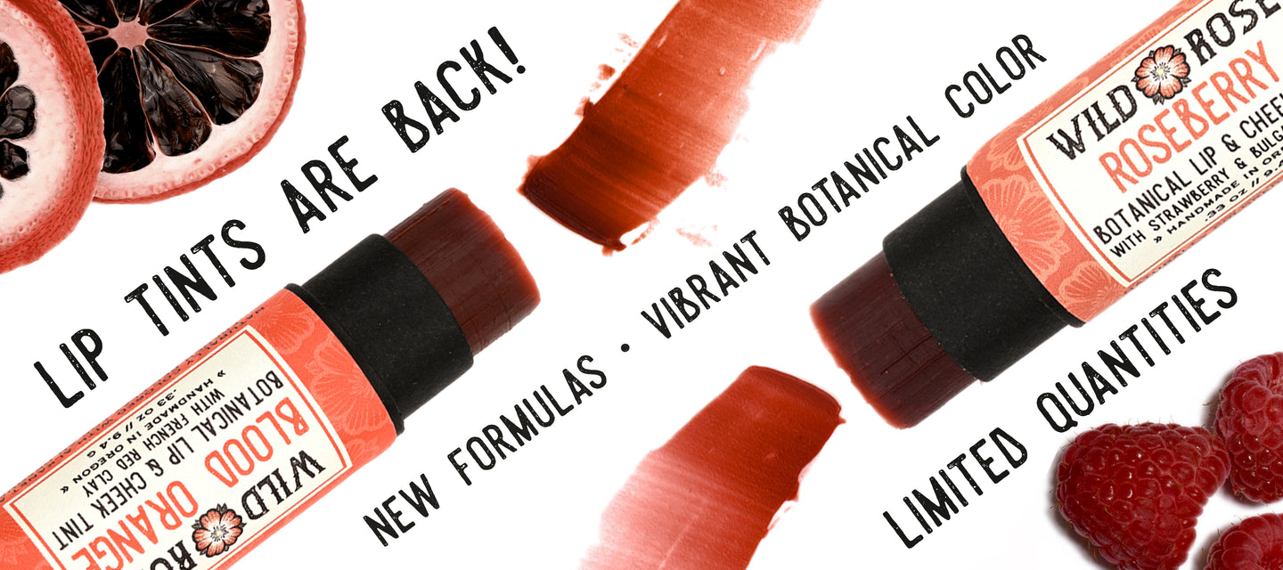 Botanical Lip Tints are back in stock