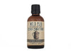 Wild Man Beard Oil Conditioner 50ml amber glass bottle in Dark Roast scent on a white background.
