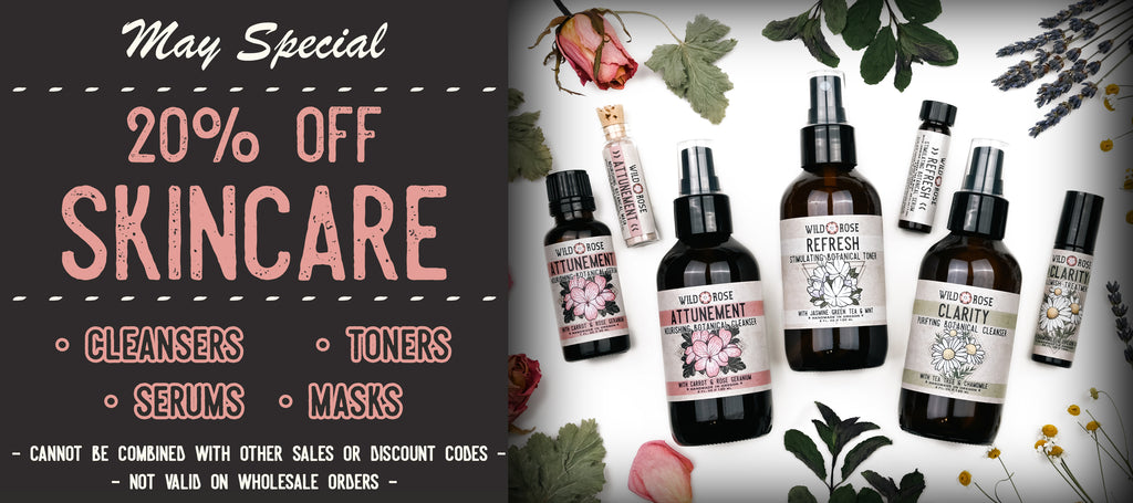 May Special - 20% Off Skincare!