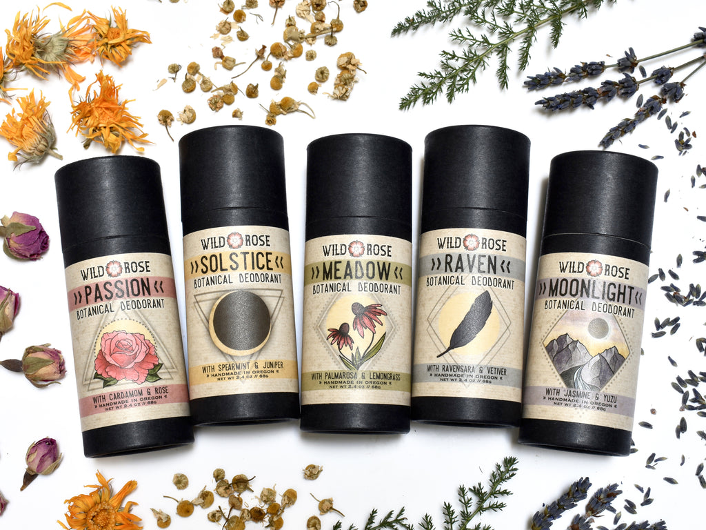 Introducing: Botanical Deodorants from Wild Rose!