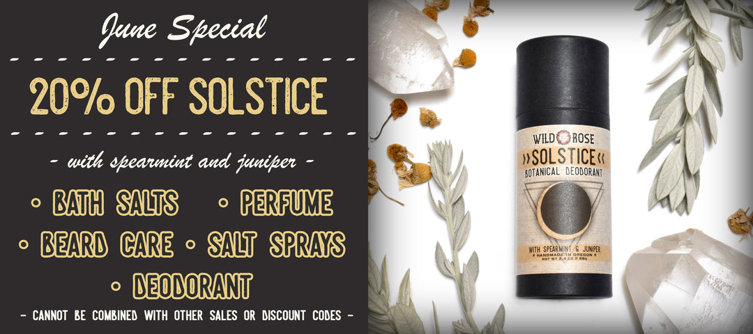 June Special - 20% Off Solstice!