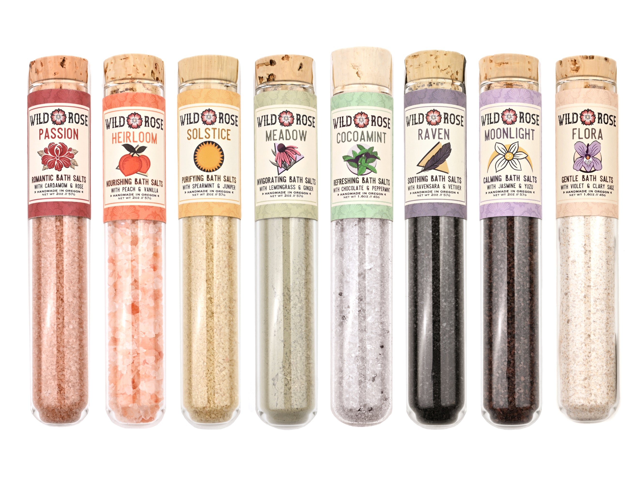 Solstice + New Moon Spa Sampler Gift Set– Wild Rose