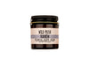 Wild Man Beard Cream - Raven scent in 1oz amber glass jar on white background.