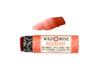 Wild Rose Roseberry Botanical Lip & Cheek Tint in a biodegradable tube on a white background. The cap is removed revealing a creamy soft red tint with product swatch above.
