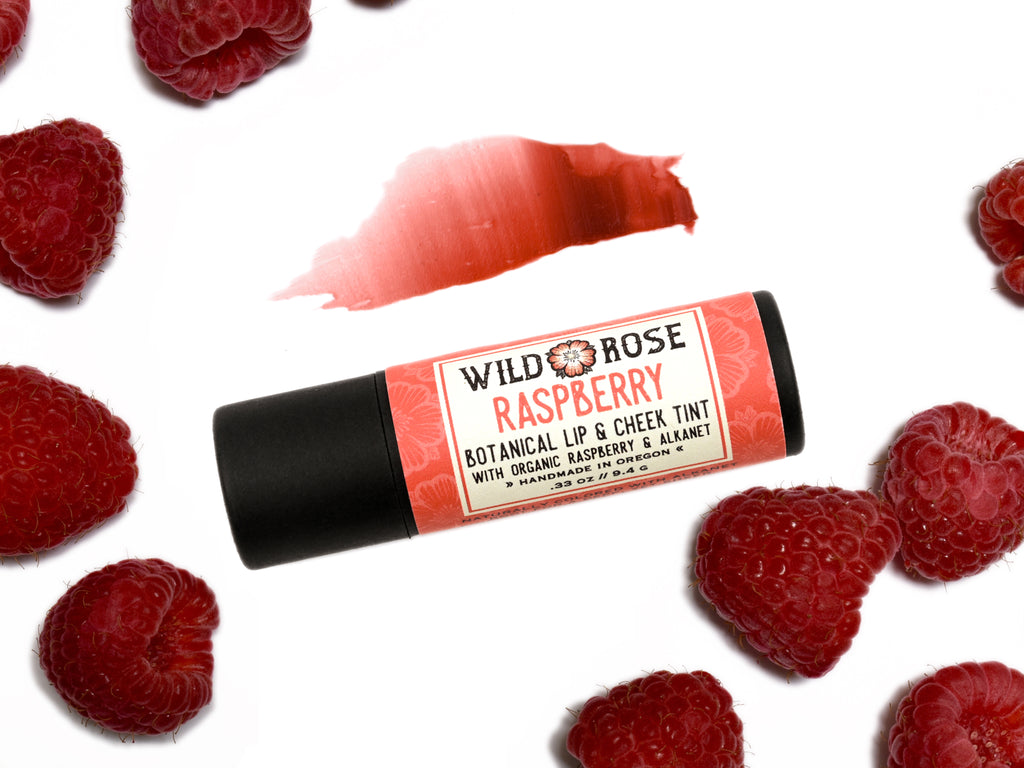 Raspberry - Botanical Lip & Cheek Tint– Wild Rose