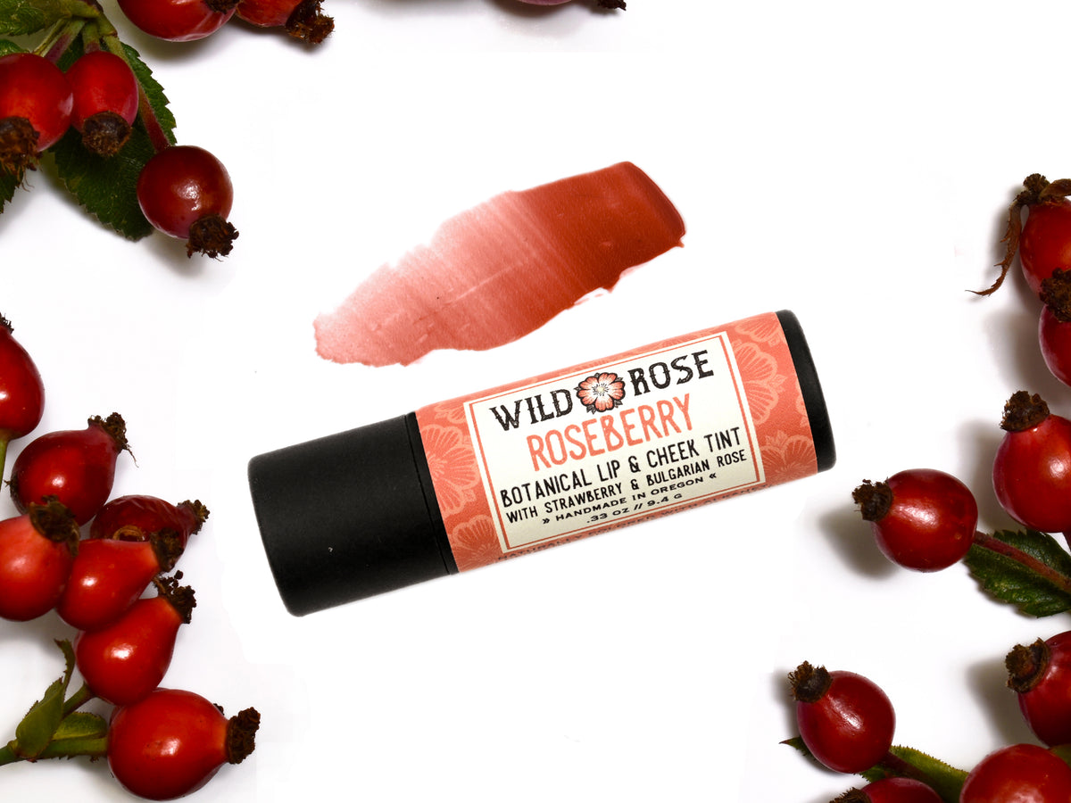 Roseberry - Botanical Lip & Cheek Tint– Wild Rose