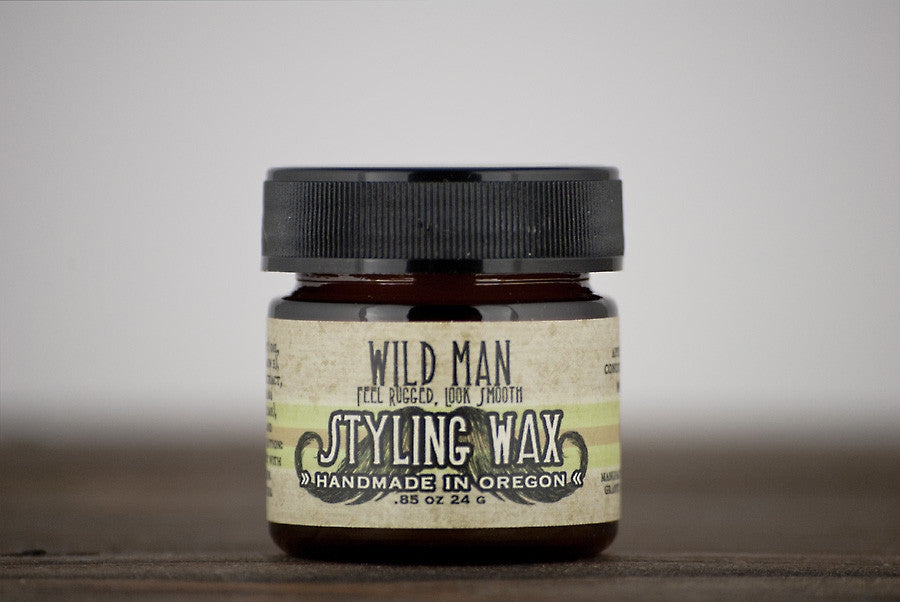 Image of Wild Man Styling Wax - 24g // .85oz - Wild Rose Herbs - 2