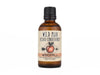 Wild Man Beard Oil Conditioner Windfall in 50ml amber glass bottle on white background.